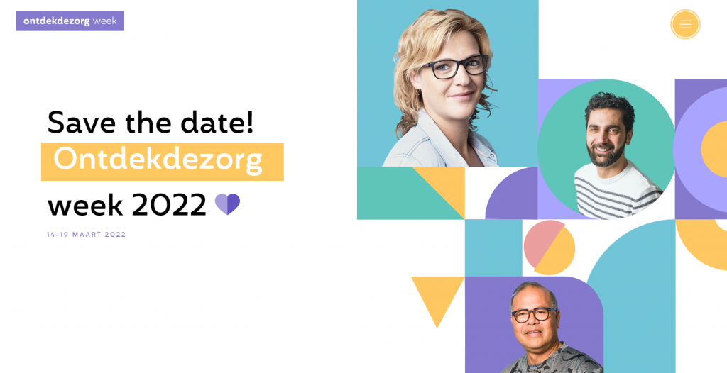 14 t/m 19 maart ‘Ontdek de zorg week’