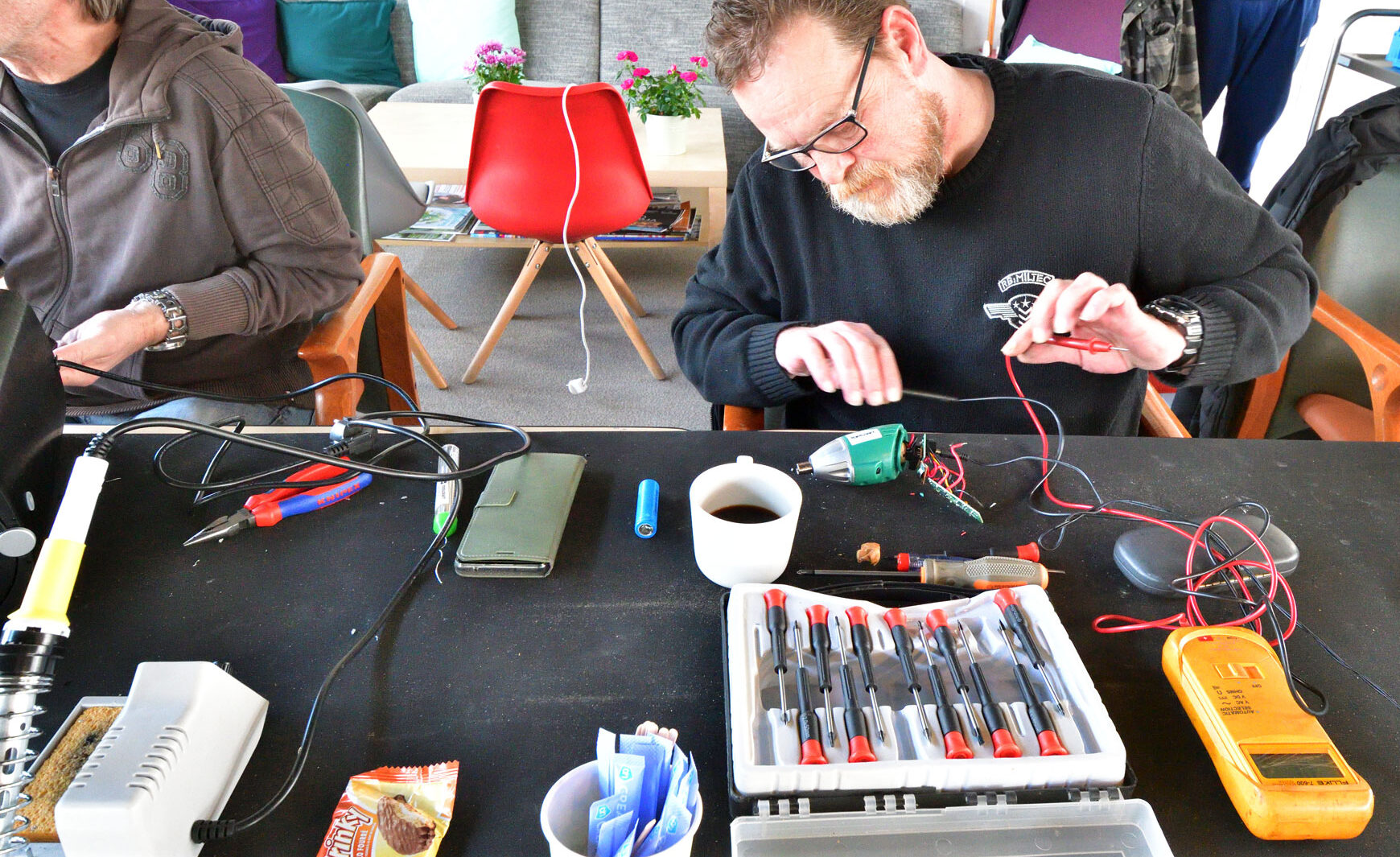 Repaircafé in oktober op zaterdag de elfde